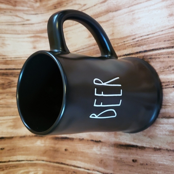 Black Rae Dunn Beer Mug/ Stein - Picture 2 of 8